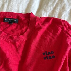 Ciao ciao Red Banana Republic Sweater
